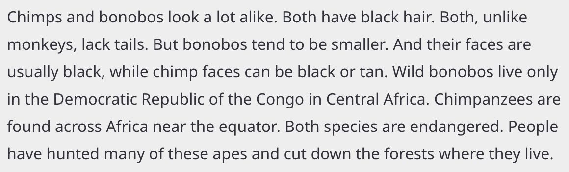 Paragraph with optimal characters