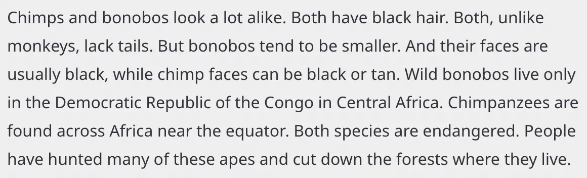 Paragraph with optimal characters